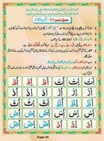read Noorani Qaida Madni Urdu page 19